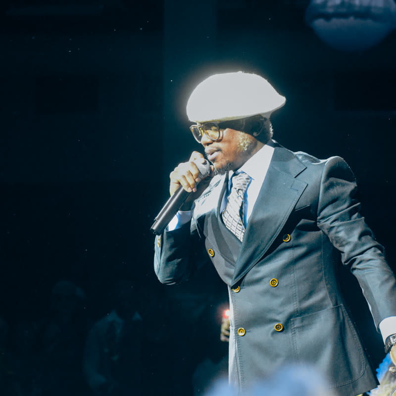 Friday the Legend performing at Africa LIVE!